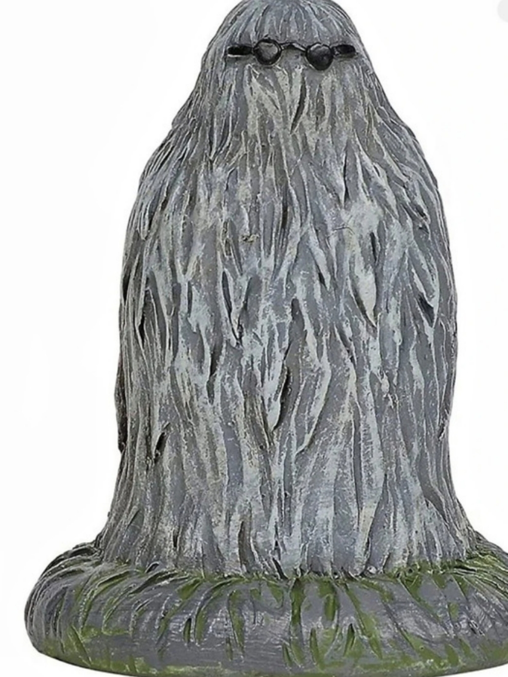 Department 56 Cousin Itt Gray & Green Garden Decor (Out Of Box)